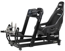 Next Level Racing ES1 Hypercool | Ventilated Sim Racing Seat | Simaero mesh fabric | Juodas