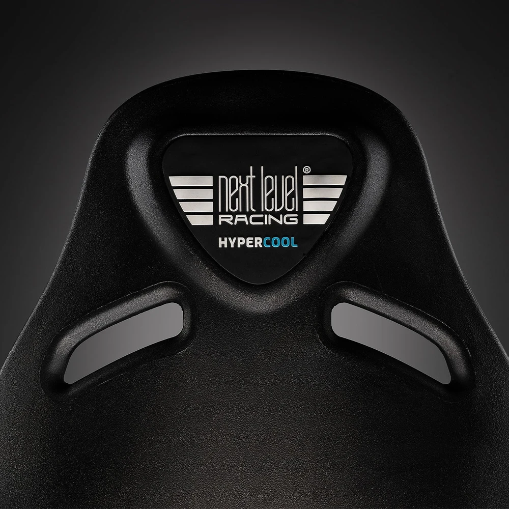 Next Level Racing ES1 Hypercool | Ventilated Sim Racing Seat | Simaero mesh fabric | Juodas