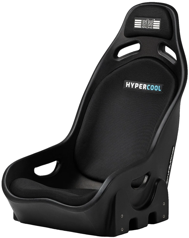 Next Level Racing ES1 Hypercool | Ventilated Sim Racing Seat | Simaero mesh fabric | Juodas