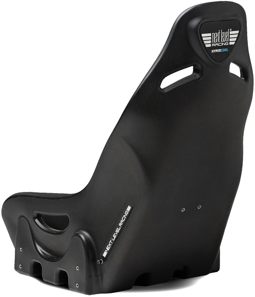 Next Level Racing ES1 Hypercool | Ventilated Sim Racing Seat | Simaero mesh fabric | Juodas
