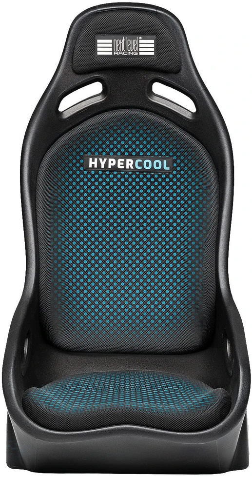 Next Level Racing ES1 Hypercool | Ventilated Sim Racing Seat | Simaero mesh fabric | Juodas