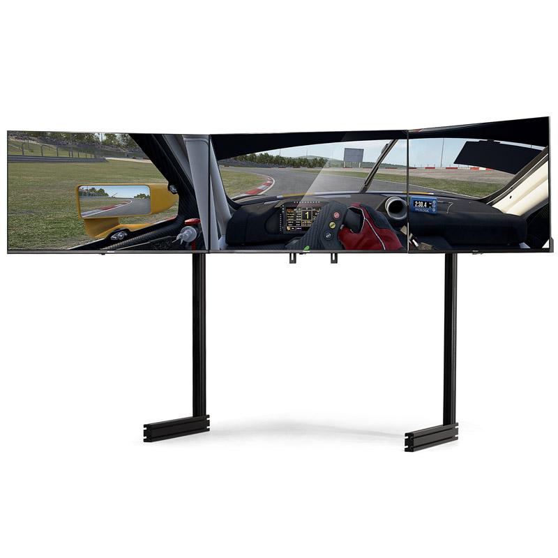 Laikiklis Next Level Racing ELITE trigubo monitoriaus stovo priedas - juodas