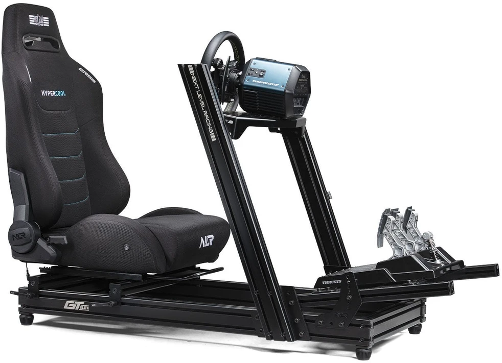 „Next Level Racing ERS3 HYPERCOOL“ simuliatorinė lenktynių sėdynė, ventiliuojama – juoda