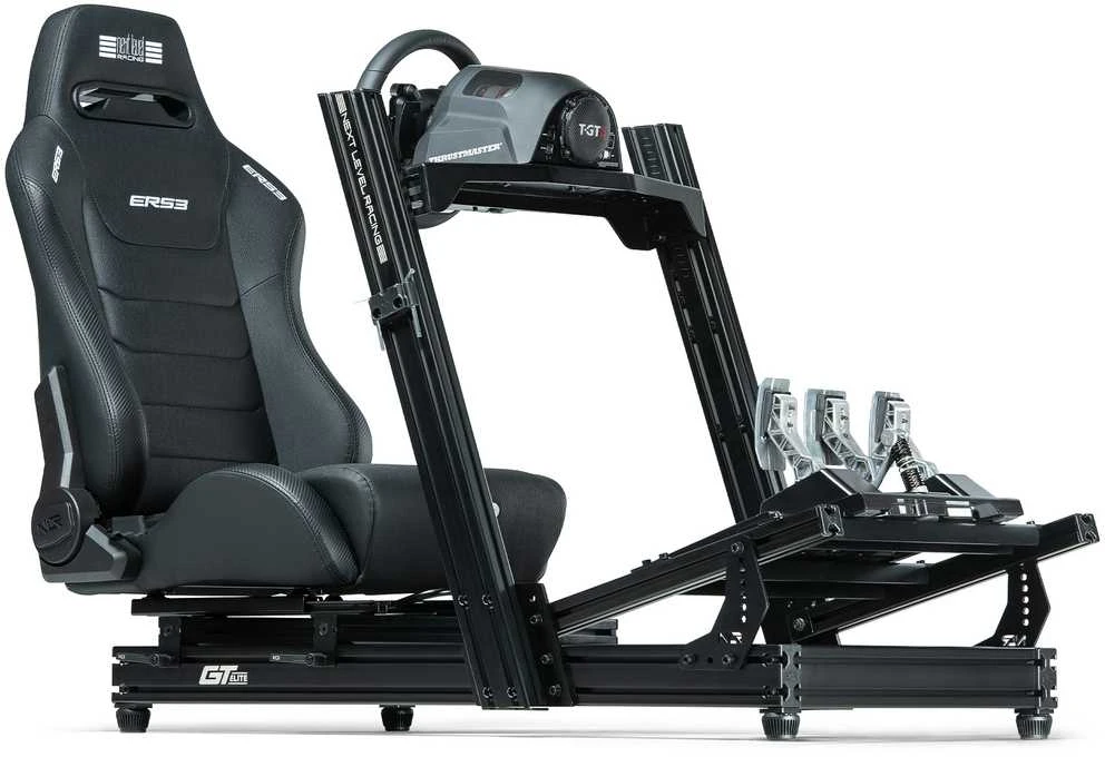 „Next Level Racing“ | ERS3 Elite | Atlošiama sėdynė | Aukščiausios kokybės PU oda | Juodas
