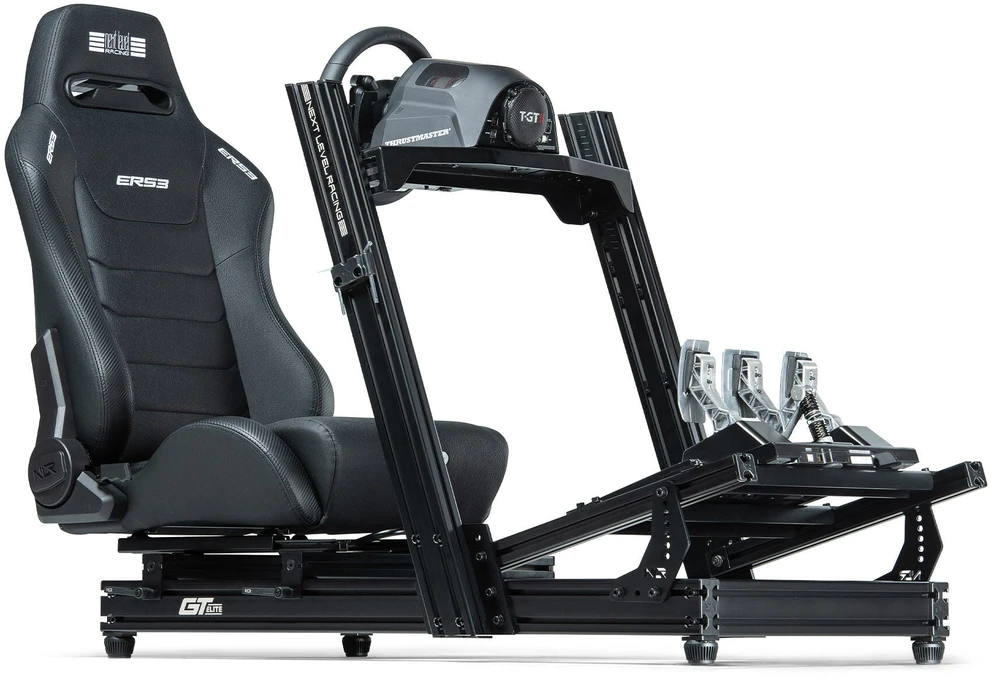 „Next Level Racing“ | ERS3 Elite | Atlošiama sėdynė | Aukščiausios kokybės PU oda | Juodas