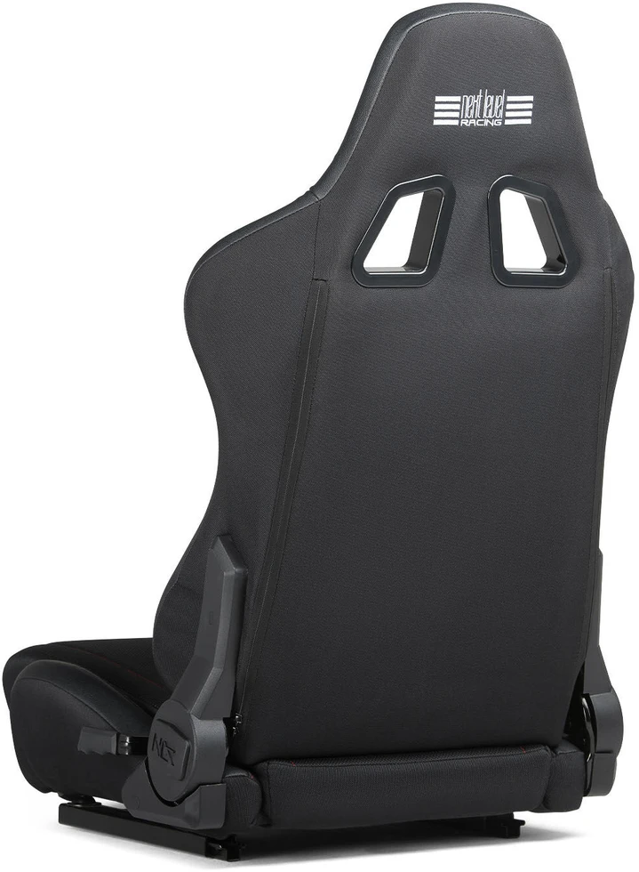 „Next Level Racing“ | ERS5 „Elite Fabric“ ir „SimAero Mesh Edition“ | Atlošiama sėdynė | SIMAERO tinklelio audinys | Juodas