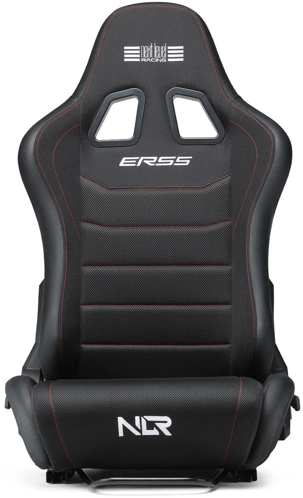 „Next Level Racing“ | ERS5 „Elite Fabric“ ir „SimAero Mesh Edition“ | Atlošiama sėdynė | SIMAERO tinklelio audinys | Juodas