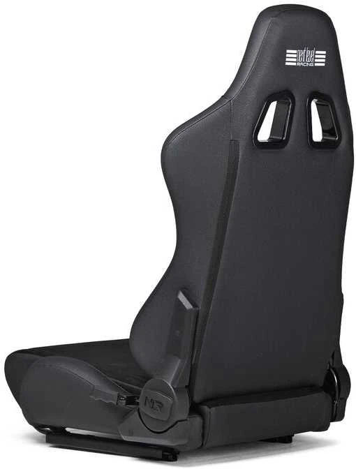 „Next Level Racing“ | ERS5 Elite PU odos ir zomšos leidimas | Atlošiama sėdynė | PU oda ir zomša | Juodas
