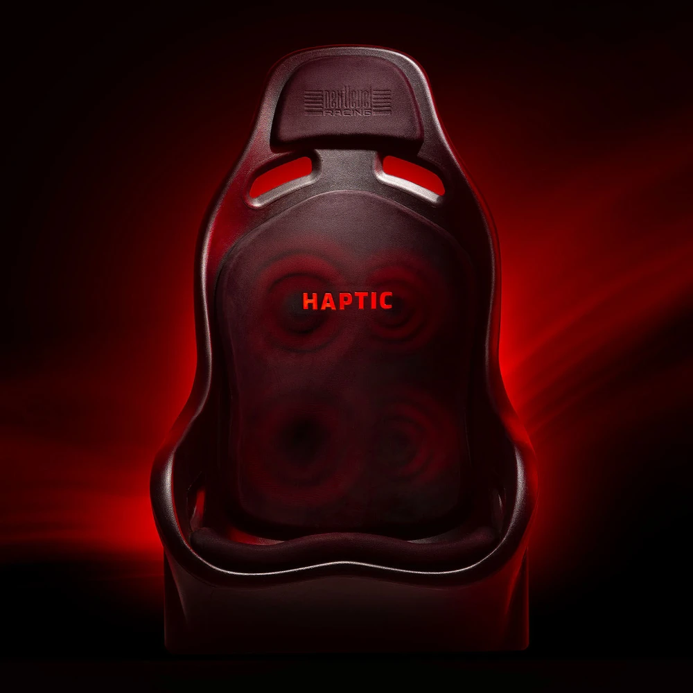 Next Level Racing ES1 Haptic | Sim racing sėdynė su grįžtamuoju ryšiu