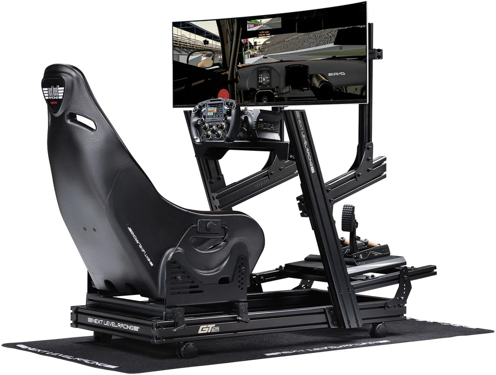 Next Level Racing ES1 Haptic | Sim racing sėdynė su grįžtamuoju ryšiu