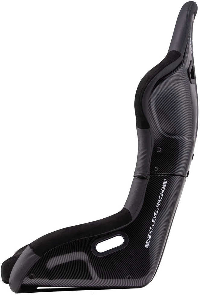 Next Level Racing ES2 Elite sim racing seat, carbon – juodos spalvos