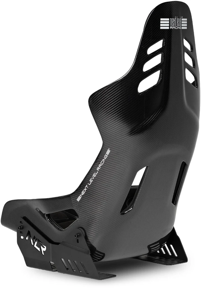 Next Level Racing ES3 Elite Sim Racing Seat, Full Carbon Fibre Edition, Siedzisko su włókna węglowego - juoda (NLR-E065)