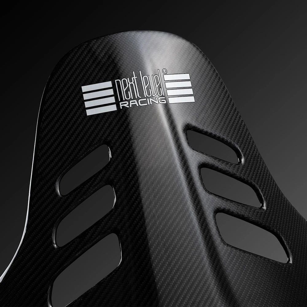 Next Level Racing ES3 Elite Sim Racing Seat, Full Carbon Fibre Edition, Siedzisko su włókna węglowego - juoda (NLR-E065)