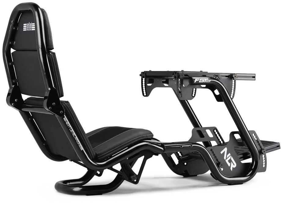 Next Level Racing Naujo lygio lenktynės | F-GT Pro Formula ir GT Pilkas leidimas | Lenktynių simuliatoriaus kabina | Plienas | Pilkas