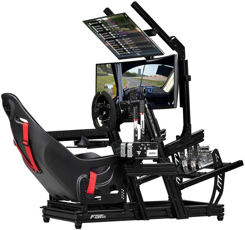 „Next Level Racing“ – „FGT Elite Lite“ šoninių ir priekinių plokščių leidimas
