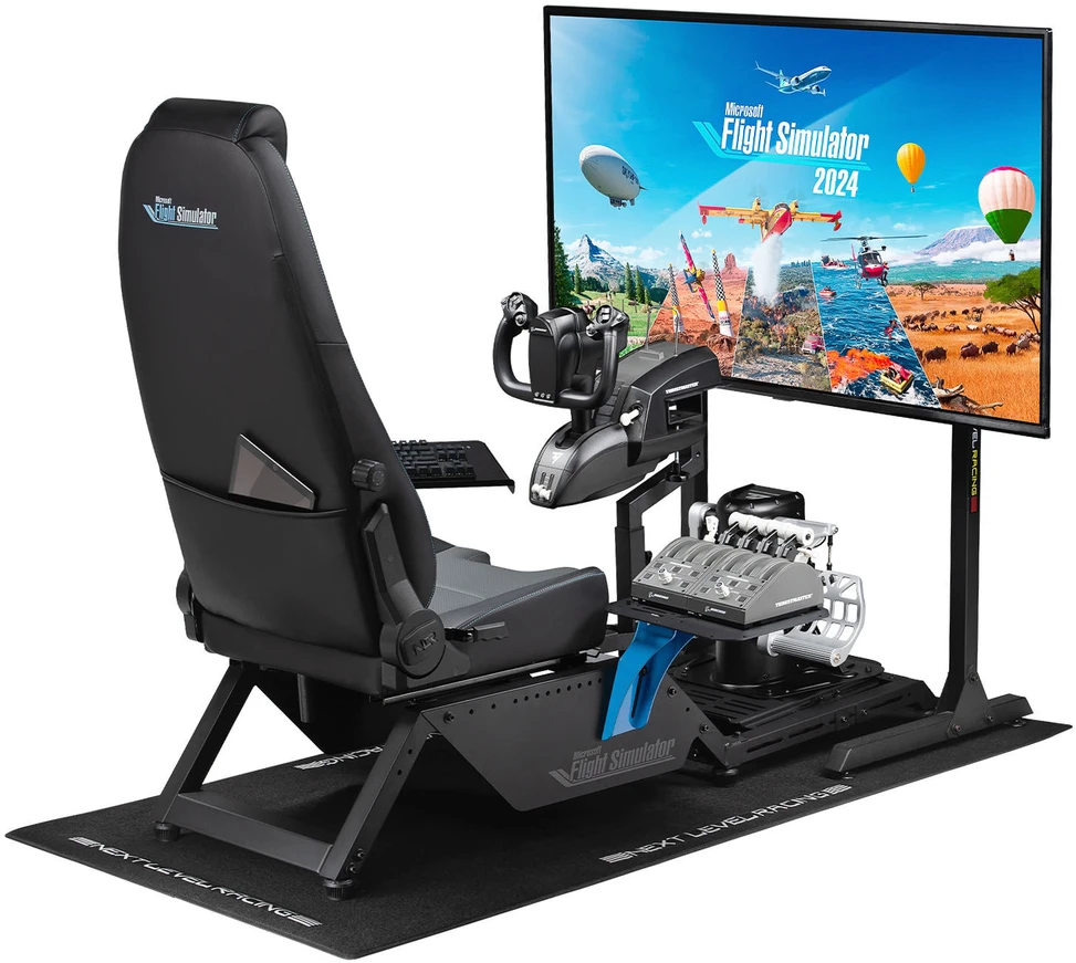 „Next Level Racing Flight Simulator“ – „Microsoft“ leidimas