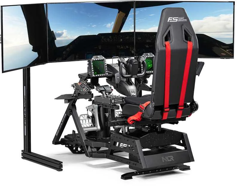 Laikiklis „Next Level Racing“ | Grindų stovas | „Flight Stand Pro“ | Juodas