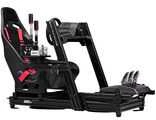 „Next Level Racing GTElite“ aliuminio simuliatoriaus kabina – vairo plokštelių versija + „O-Rouge C1-XL Cold Fusion Simracing“ sėdynė