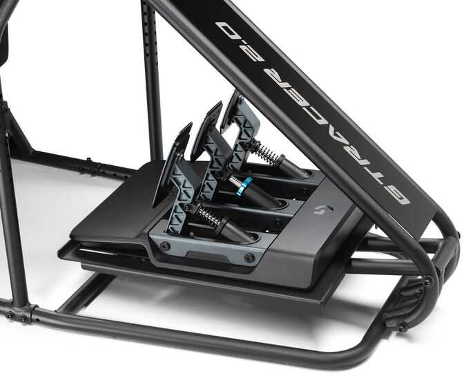 „Next Level Racing GTRacer 2.0“, lenktynių kabina – juodas