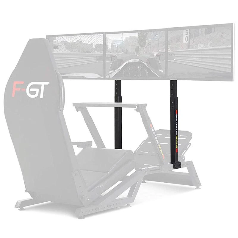 Laikiklis „Next Level Racing F-GT Monitorius“ stovas | Tvirtinimo komponentai | Aukštis, pakreipimas | 27–65 " | Maksimalus svoris (talpa) 60 kg