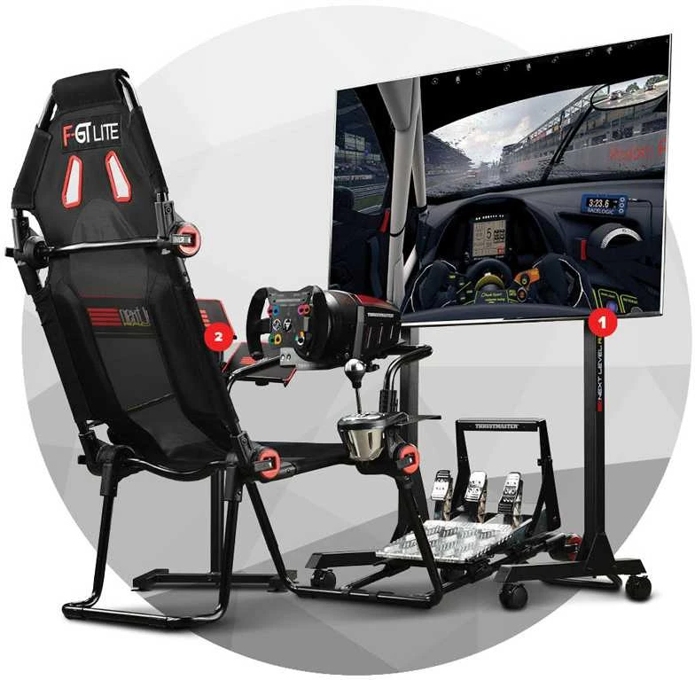 Žaidimų simuliatoriaus rėmas Next Level Racing COCKPITS F-GT Lite