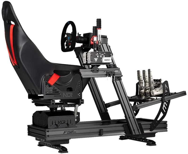 Next Level Racing Motion Plus platforma su vairu ir kėde