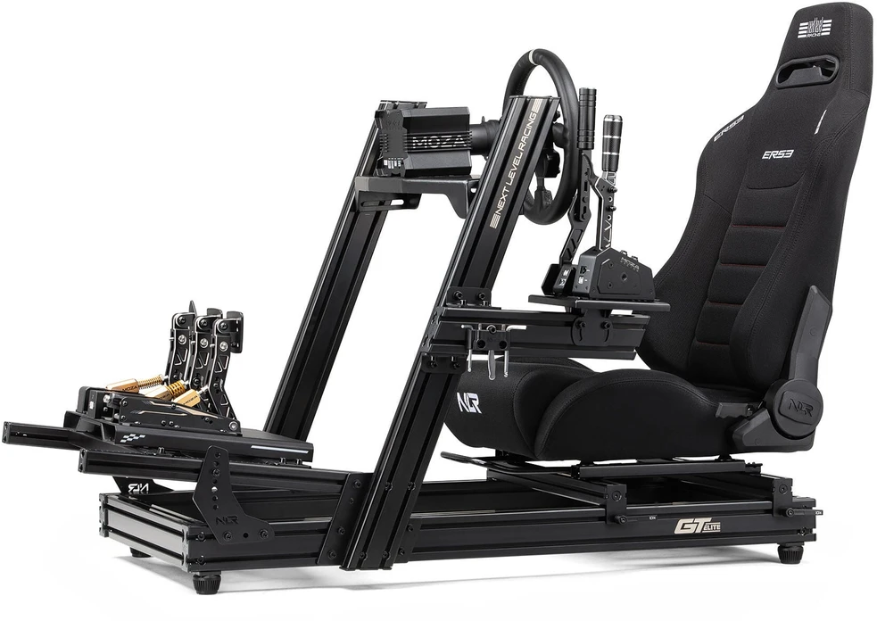 Next Level Racing | ERS3 Elite Fabric & Mesh Edition | Reclining Seat | SIMAERO Mesh Fabric | Juoda