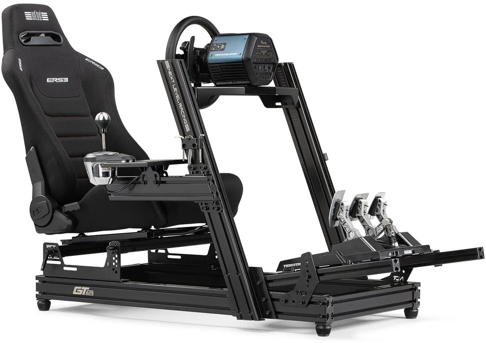 Next Level Racing | ERS3 Elite Fabric & Mesh Edition | Reclining Seat | SIMAERO Mesh Fabric | Juoda