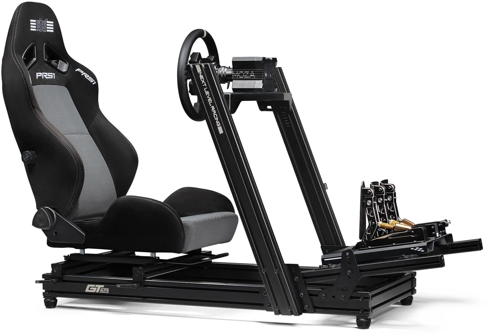 „Next Level Racing PRS1“ naši atlošiama simuliatorinė lenktynių sėdynė