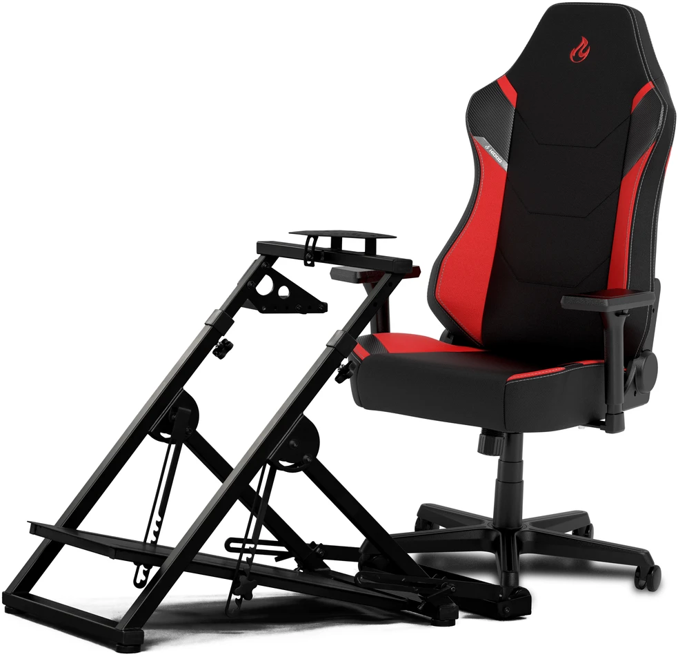 Nitro Concepts C-Racer - X1000 Inferno Raudona Bundle