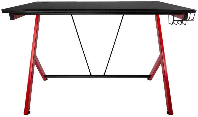 Žaidimų stalas Nitro Concepts D12 Gaming Desk, Juoda-raudona