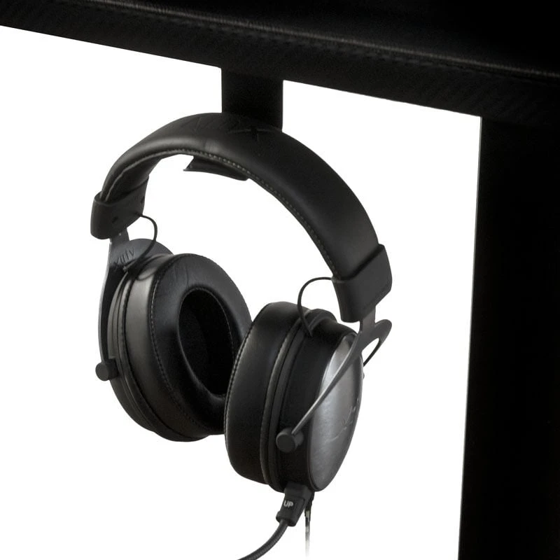 Žaidimų stalas Nitro Concepts D16M Carbon Juodas 1600x800