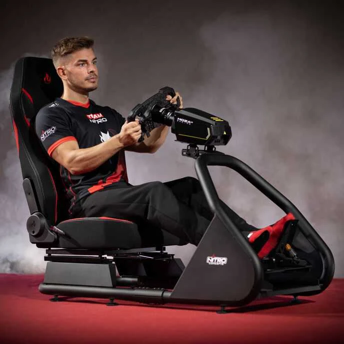 „Nitro Concepts S-Racer“ – „X1000 Inferno Raudona“ rinkinys