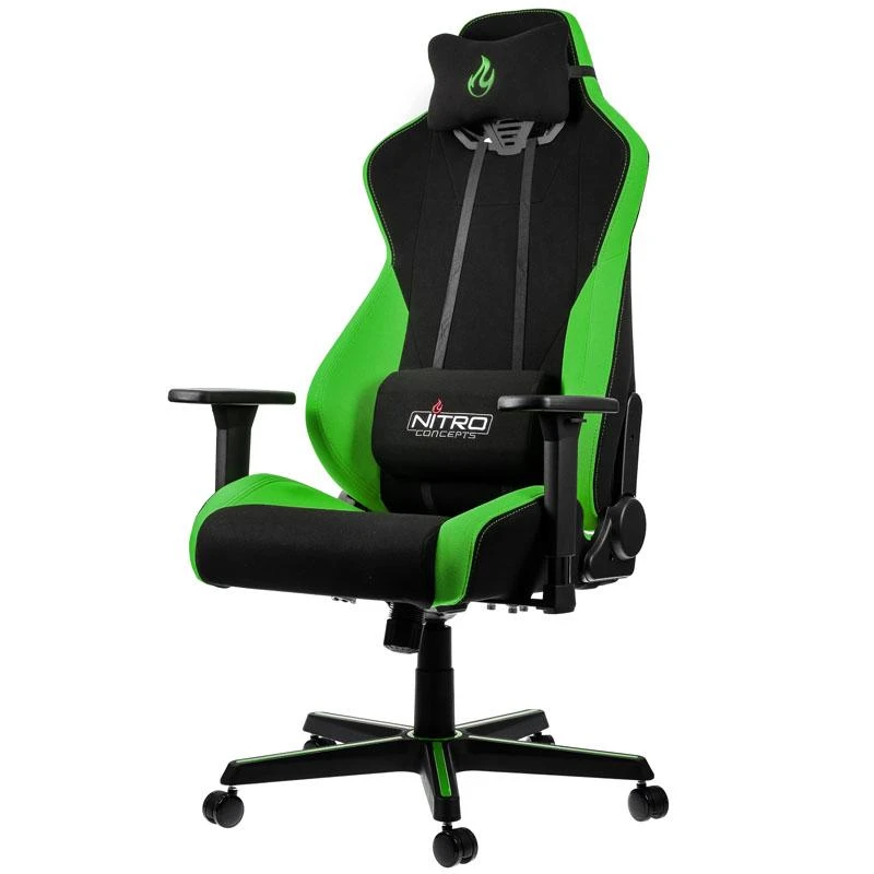 Žaidimų kėdė Nitro Concepts S300 Gaming Chair, Atomic žalia