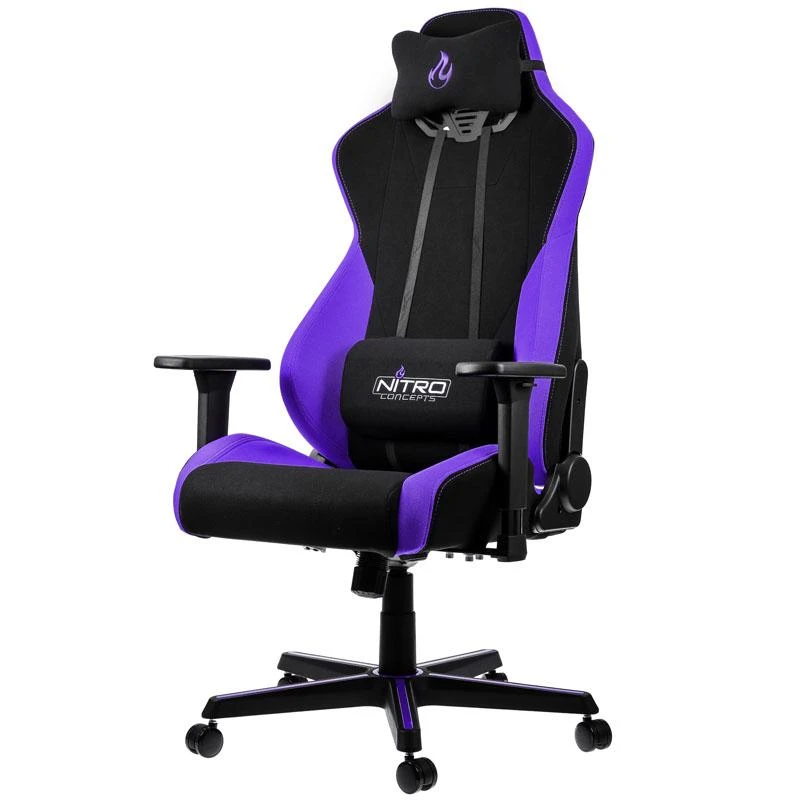 Žaidimų kėdė Nitro Concepts S300 Gaming Chair, Nebula violetinė