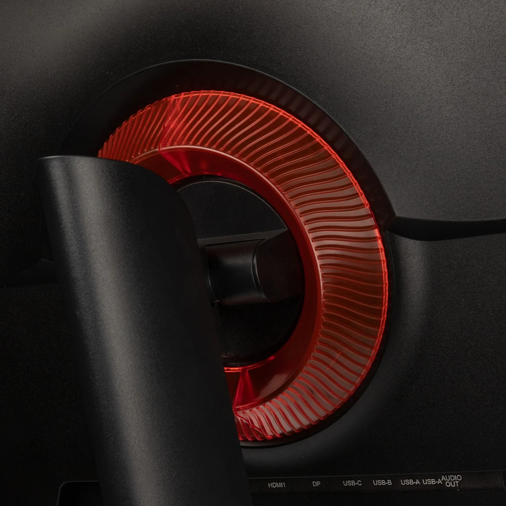 „Nitro Concepts SM1 Simracing“ monitorius, 124,5 cm (49 spalvų), lenktas, 144 Hz, „FreeSync“, „G-Sync“, HDMI, DP, USB
