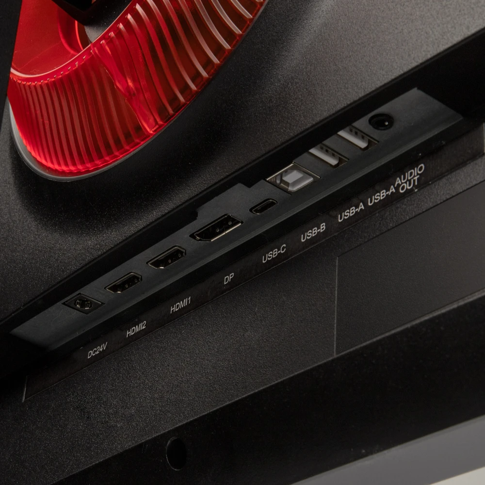 „Nitro Concepts SM1 Simracing“ monitorius, 124,5 cm (49 spalvų), lenktas, 144 Hz, „FreeSync“, „G-Sync“, HDMI, DP, USB