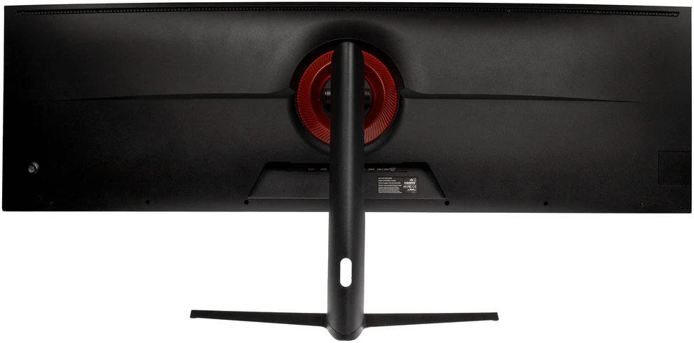 „Nitro Concepts SM1 Simracing“ monitorius, 124,5 cm (49 spalvų), lenktas, 144 Hz, „FreeSync“, „G-Sync“, HDMI, DP, USB