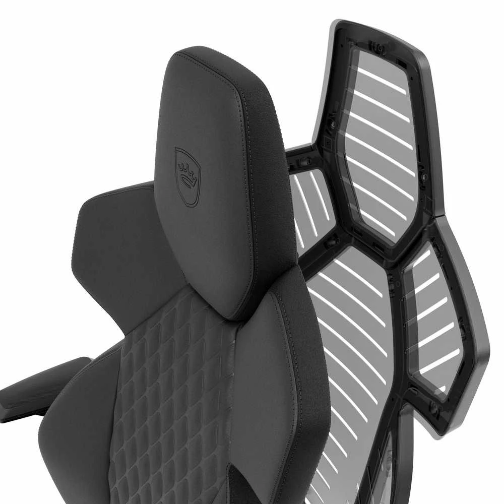 noblechairs DAWN žaidimų kėdė – juodos spalvos