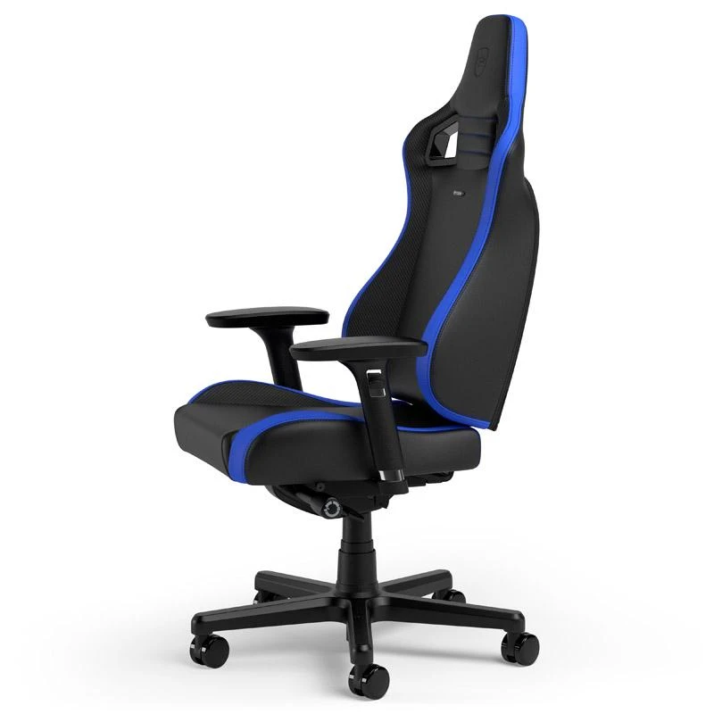 Žaidimų kėdė Noblechairs EPIC Comapct Gaming Chair, Juoda/Carbon/Mėlyna