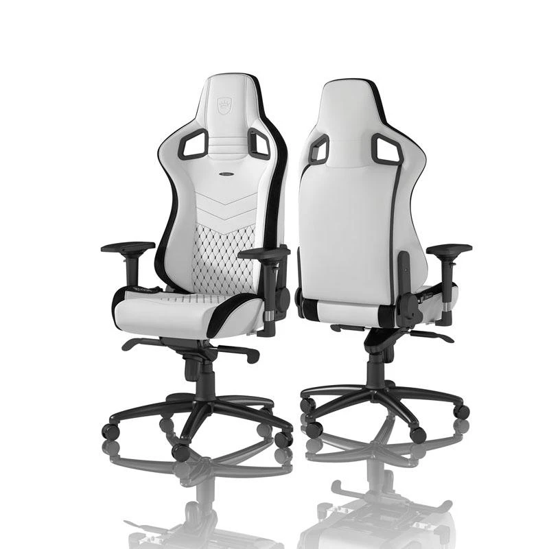 Žaidimų Kėdė noblechairs EPIC Baltas/Juodas PU Leather (Baltai Juoda PU Oda)