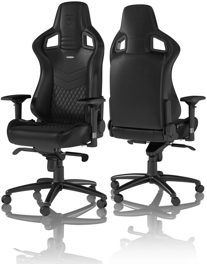 „noblechairs EPIC“ tikros odos žaidimų kėdė – juodas