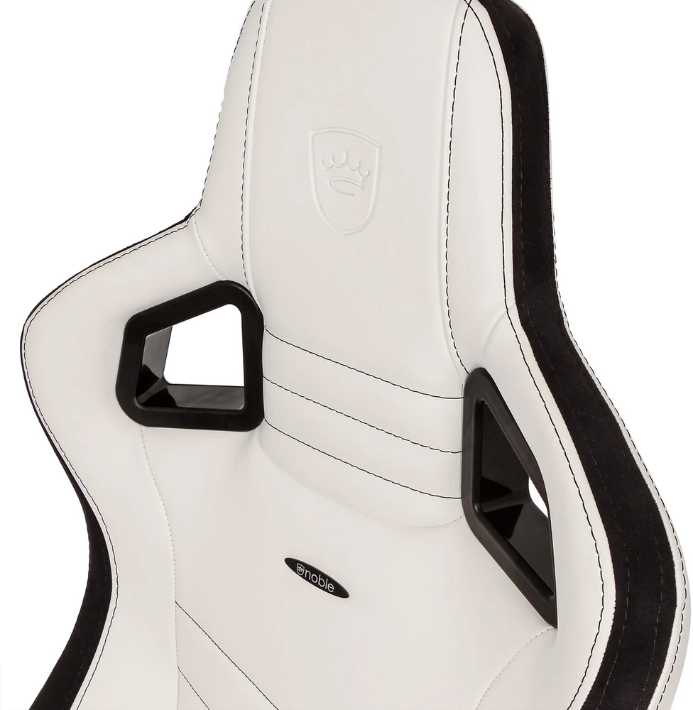 Žaidimų Kėdė noblechairs EPIC Baltas/Juodas PU Leather (Baltai Juoda PU Oda)