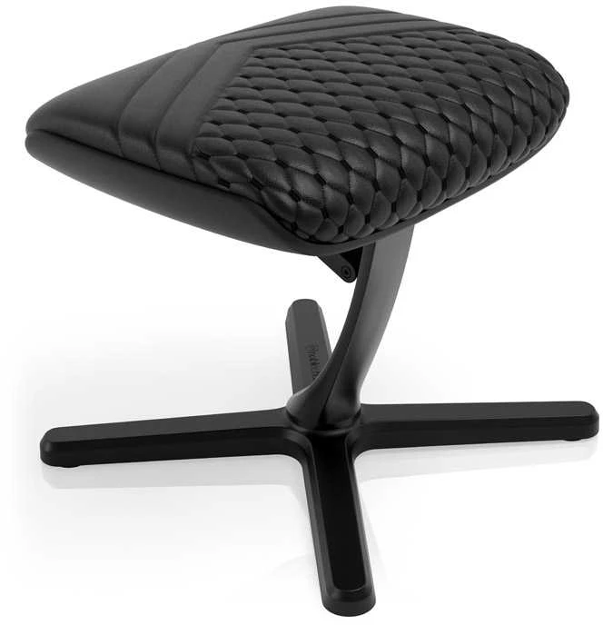 noblechairs Footrest 2 – Real Leather juodos spalvos