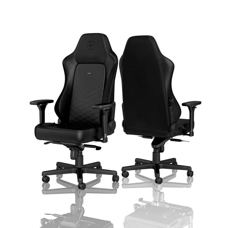 Žaidimų kėdė Noblechairs HERO PU-Leather Gaming Chair, Juoda