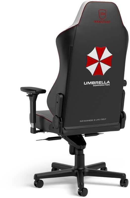 „noblechairs HERO“ žaidimų kėdė – „Resident Evil Umbrella Edition“