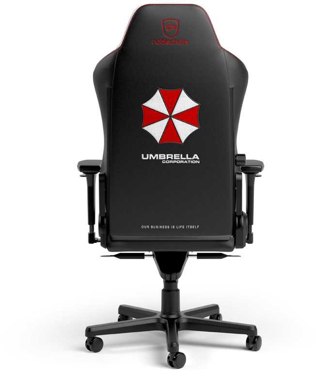 „noblechairs HERO“ žaidimų kėdė – „Resident Evil Umbrella Edition“