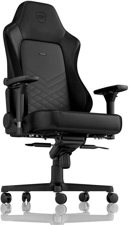 Žaidimų kėdė Noblechairs HERO PU-Leather Gaming Chair, Juoda