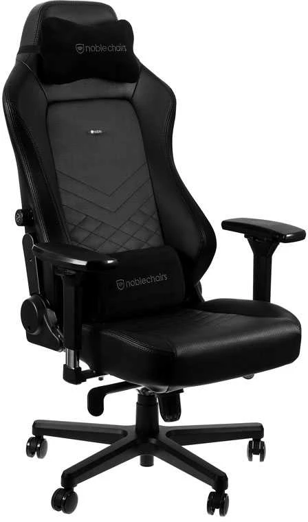Žaidimų kėdė Noblechairs HERO PU-Leather Gaming Chair, Juoda