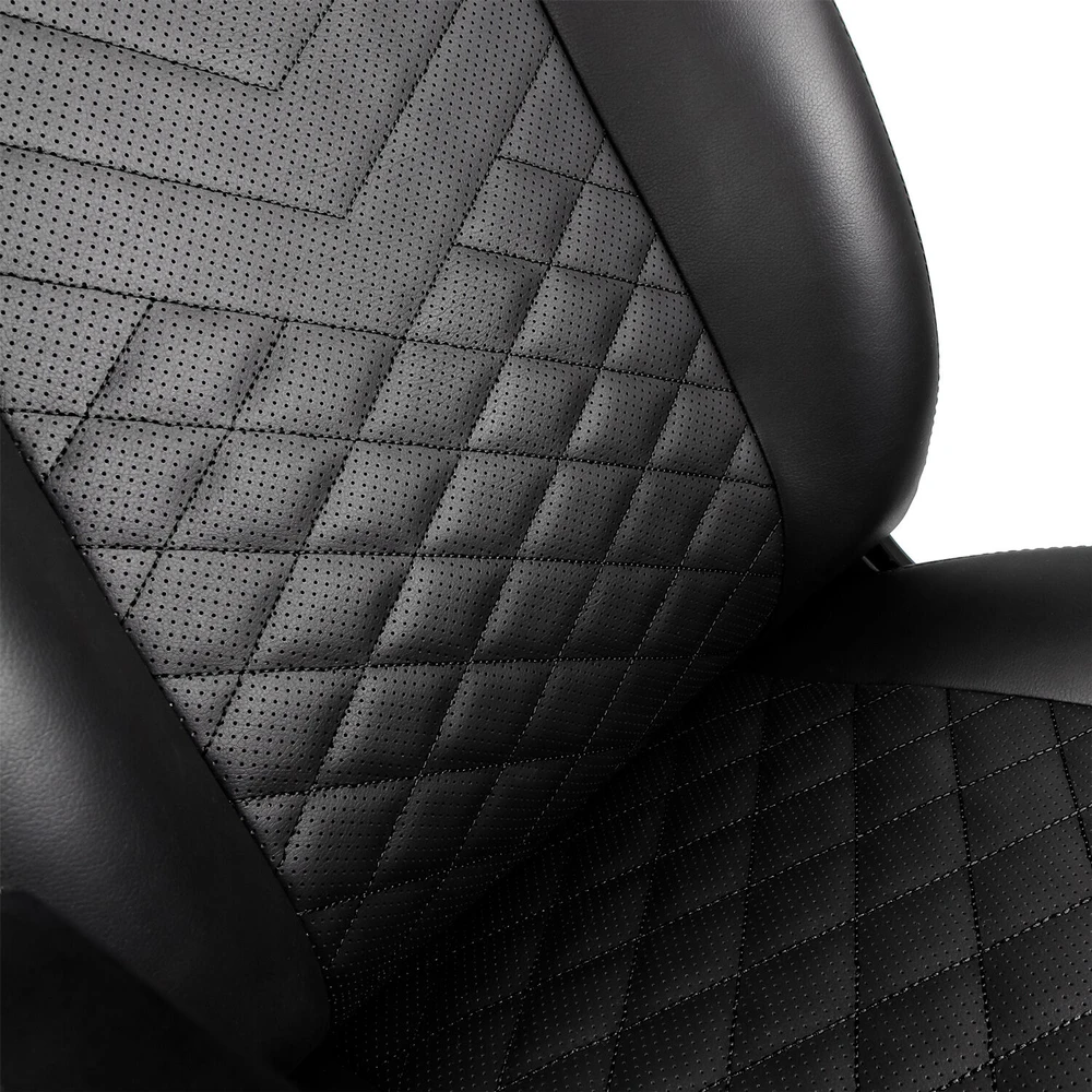 noblechairs ICON - Juodas - PU Leather (Juoda PU Oda) Kėdė